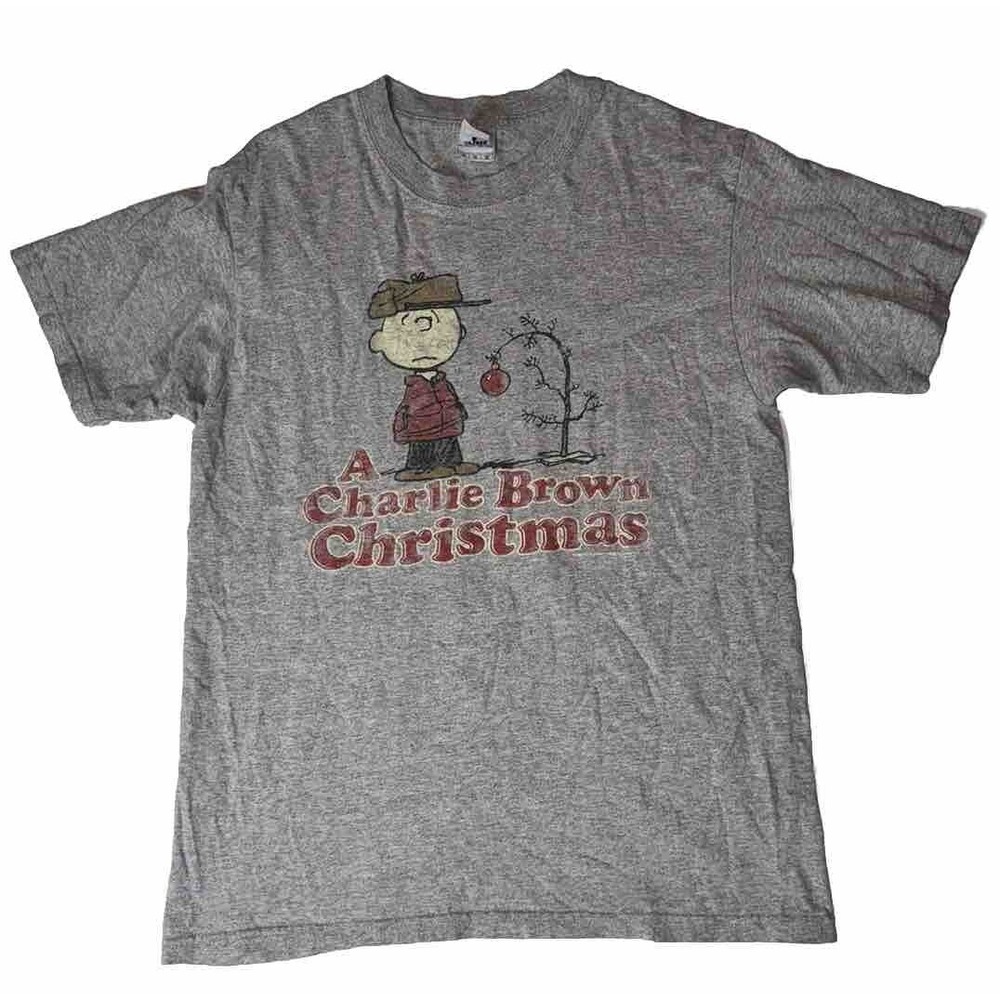 Vintage 'A Charlie Brown Christmas' Graphic T Shirt Size‎ Medium